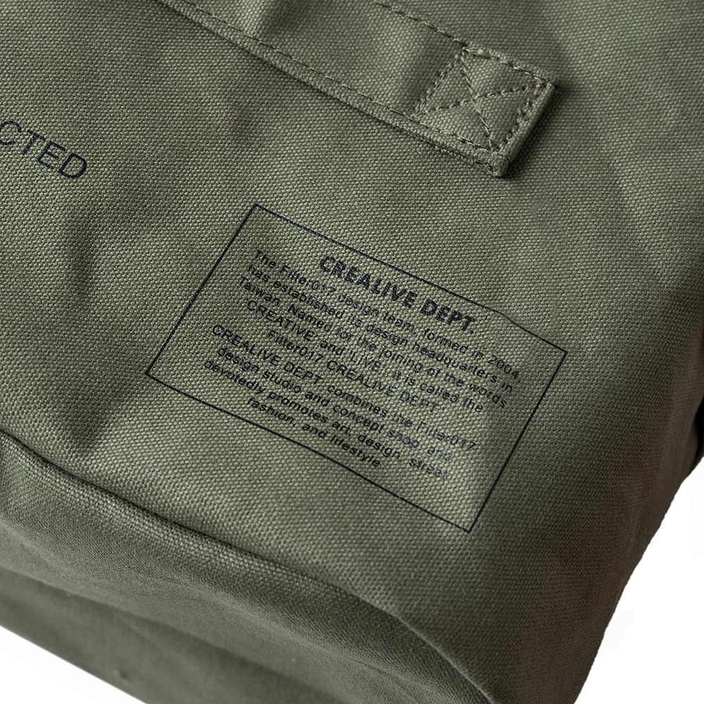 【綠色工場】Filter017 Waxed Canvas Soft Box 上蠟帆布立體收納袋 軍風軍綠 裝備袋 露營