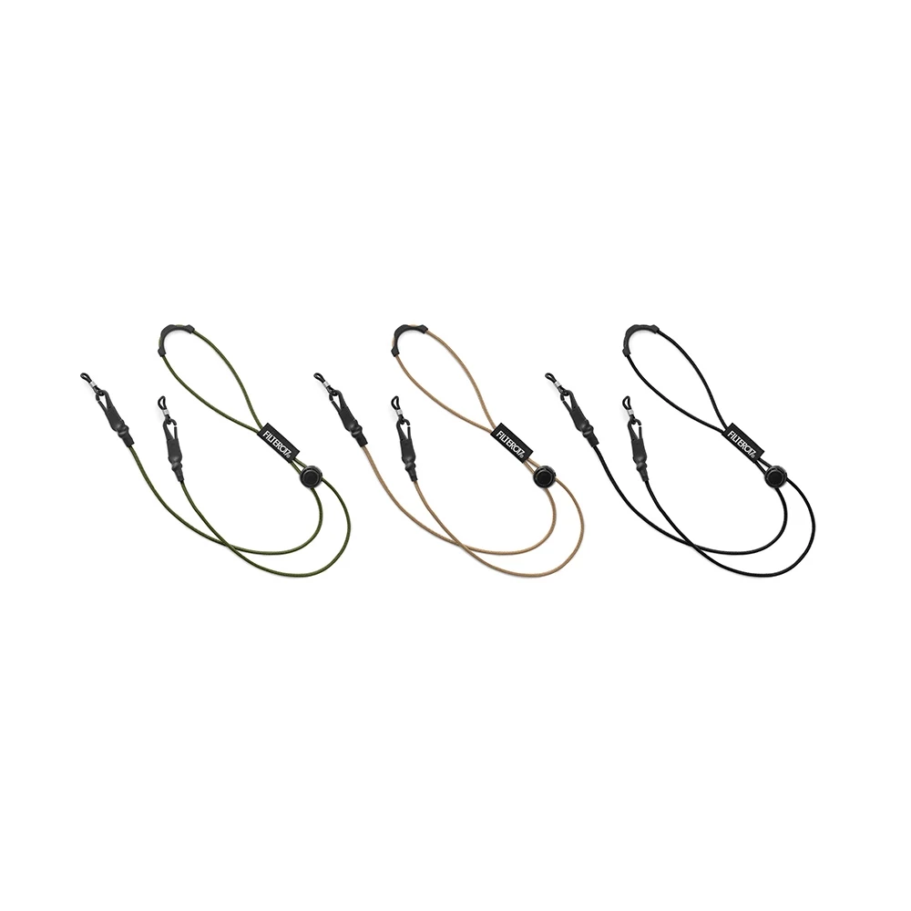 【綠色工場】Filter017 Utility Mask Strap 多用途機能口罩掛繩 眼鏡掛繩 軍綠/黑/沙