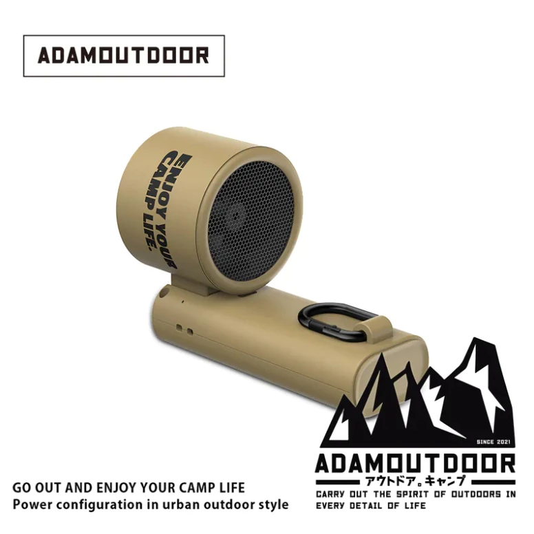 ADAMOUTDOOR｜隨身掛繩機能冰鎮風扇【綠色工場】手持風扇 隨行扇 迷你扇 充電風扇 露營風扇 口袋風扇