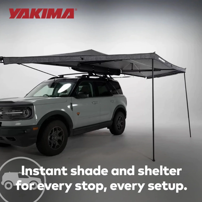 Yakima OverNOut 180 車邊帳【綠色工場】蝙蝠帳 車邊帳 客廳帳 車邊天幕 遮陽帳 車邊天幕