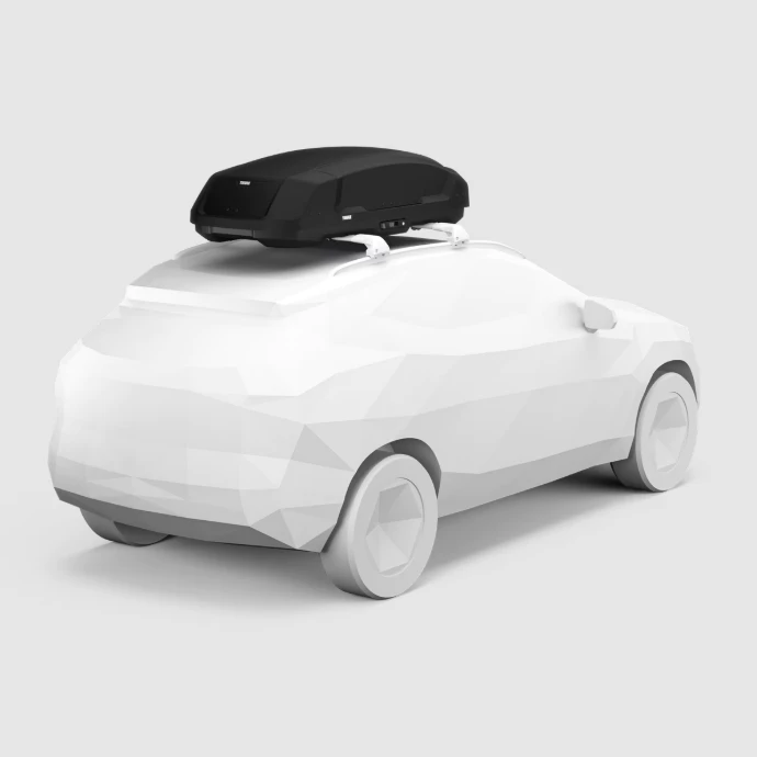Thule Force 3 M【綠色工場】車頂箱 裝備箱 行李箱 車頂置物箱 車頂漢堡 車頂書包 車頂架 置物箱