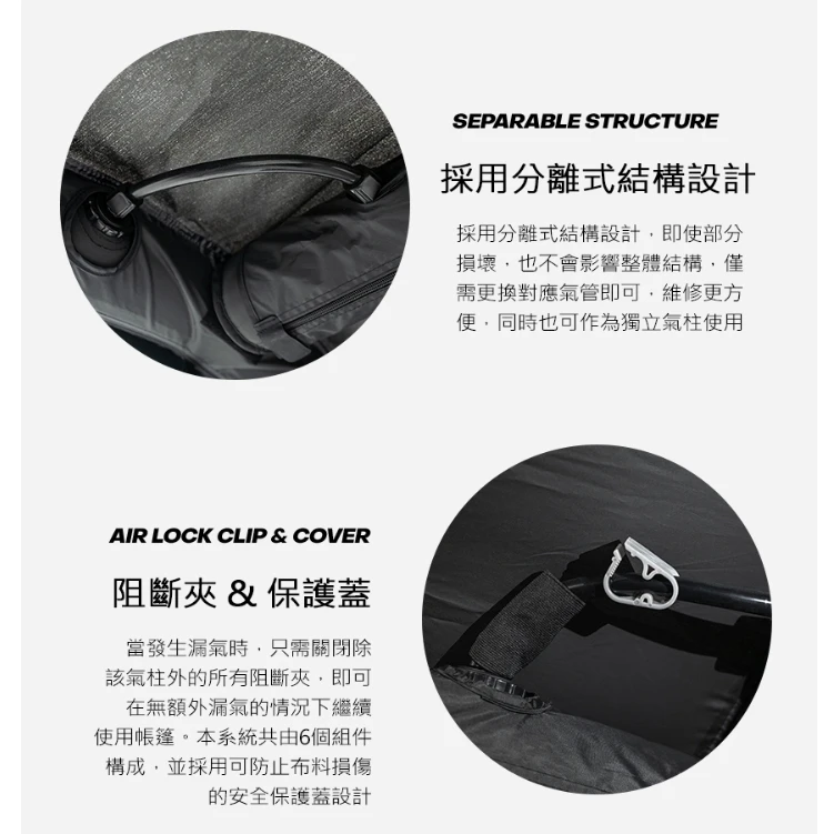 【KZM】<新品上市> 奧斯卡充氣帳