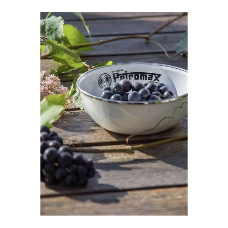 Petromax 琺瑯碗 2入 500ml【綠色工場】Enamel Bowls 湯碗 飯碗 不鏽鋼碗 收納碗 露營碗