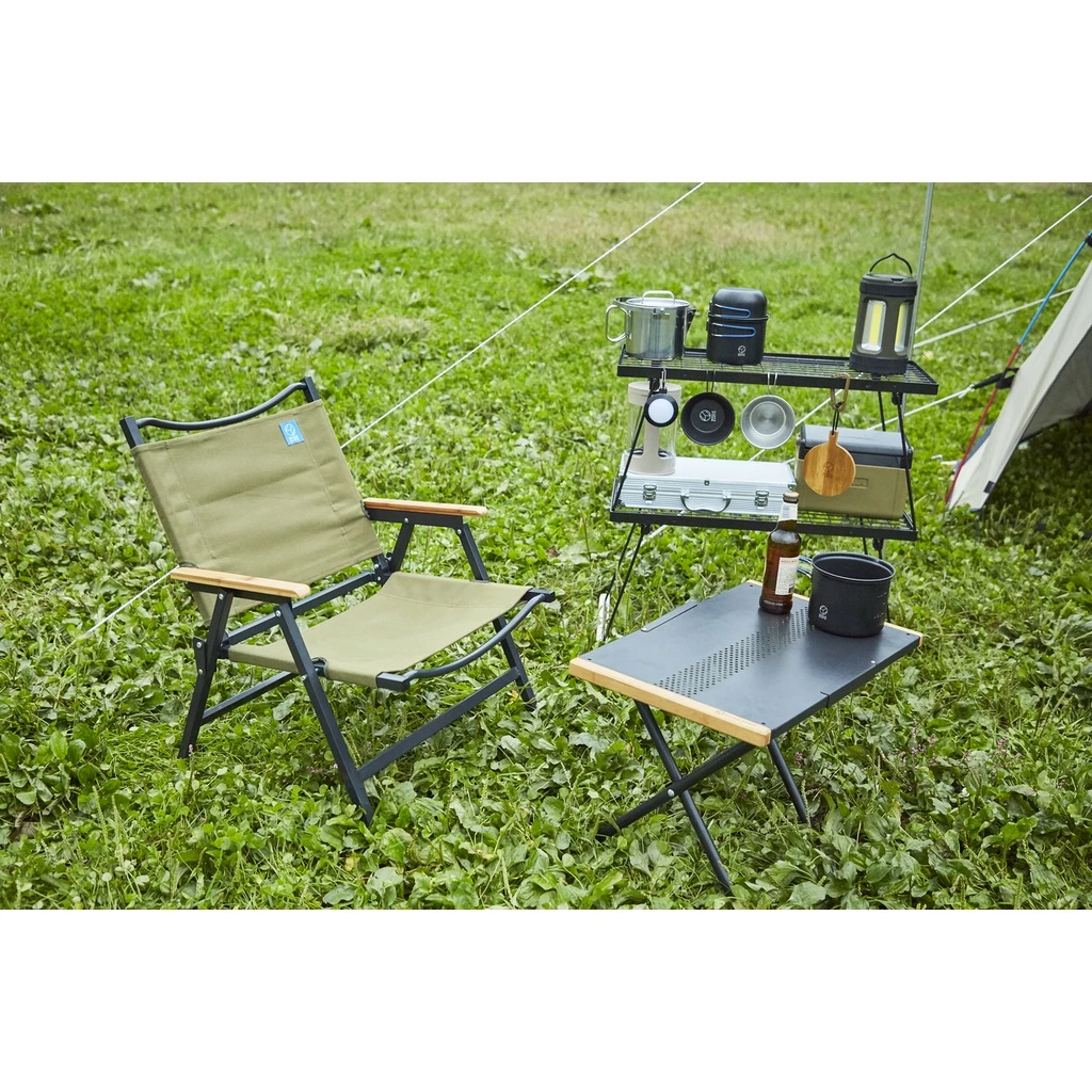 【綠色工場】Whole earth LOW CARRY COMPACT CHAIR 可攜式露營椅 折疊椅 武椅