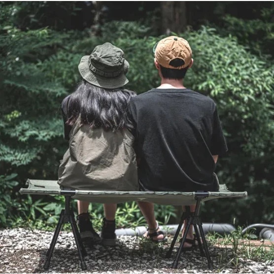 【綠色工場】Owl Camp 行軍椅 Camp chair 迷你行軍床 雙人椅 戰術椅 軍風椅 7075航太鋁合金