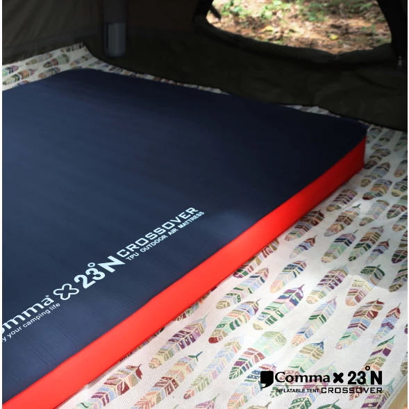 【綠色工場】逗點X北緯 聯名款 TPU床墊 XL/L號 全新絲絨機能布 露營乳膠床墊 充氣床墊 雙人睡墊 露營床墊 睡墊