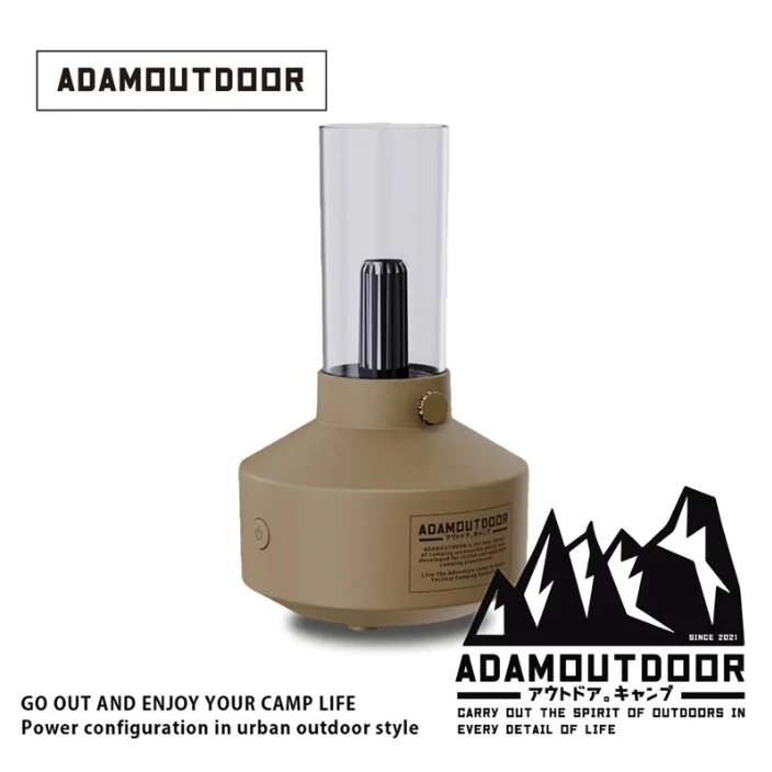 ADAM OUTDOOR｜LED經典風格加濕器 【綠色工場】小夜燈 情境燈 香氛機 噴霧機 香薰機 水氧機 露營風格