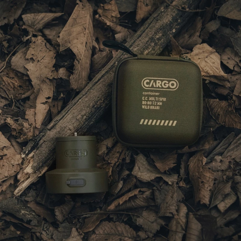 【綠色工場】CARGO 多功能擺頭控制器含收納盒 專用雲台 軍綠/沙色 隨行風扇專用旋轉器
