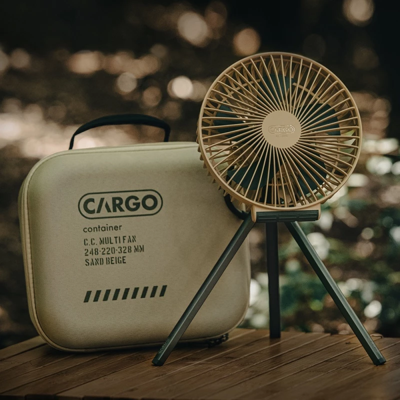 CARGO MULTI FAN 隨行風扇含收納盒【綠色工場】 吊扇 露營風扇 戶外多功能風扇 充電扇 迷你扇 便攜扇