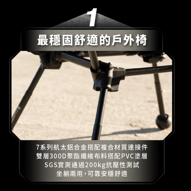 CAMPFIRE 戰壘高背露營椅【綠色工場】營火部落 達哥推薦 輕量戰術高腳椅 戰術椅 露營椅 收納椅 多段可調整