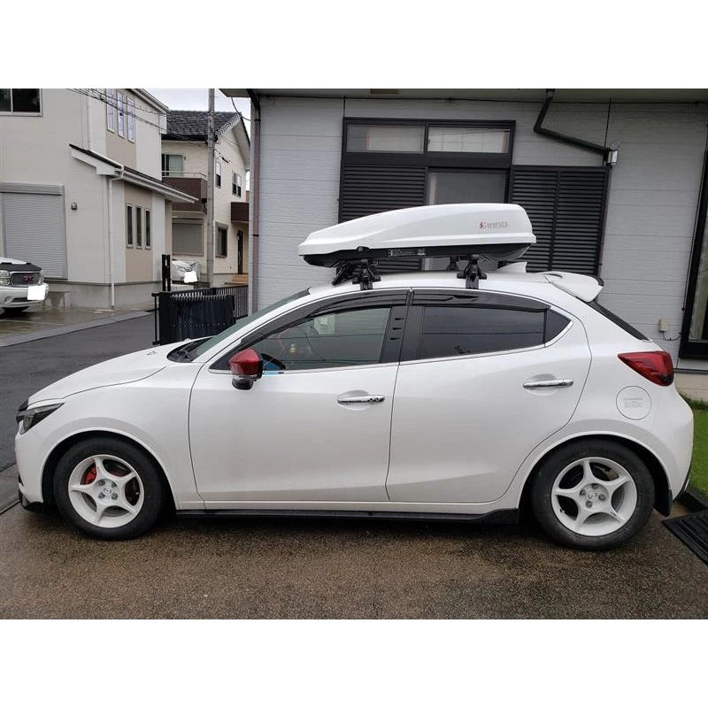 【綠色工場】INNO RIDGE TRUNK BRW240 車頂箱 日本原裝 左開快拆夾具 車頂置物箱 行李箱 裝備箱