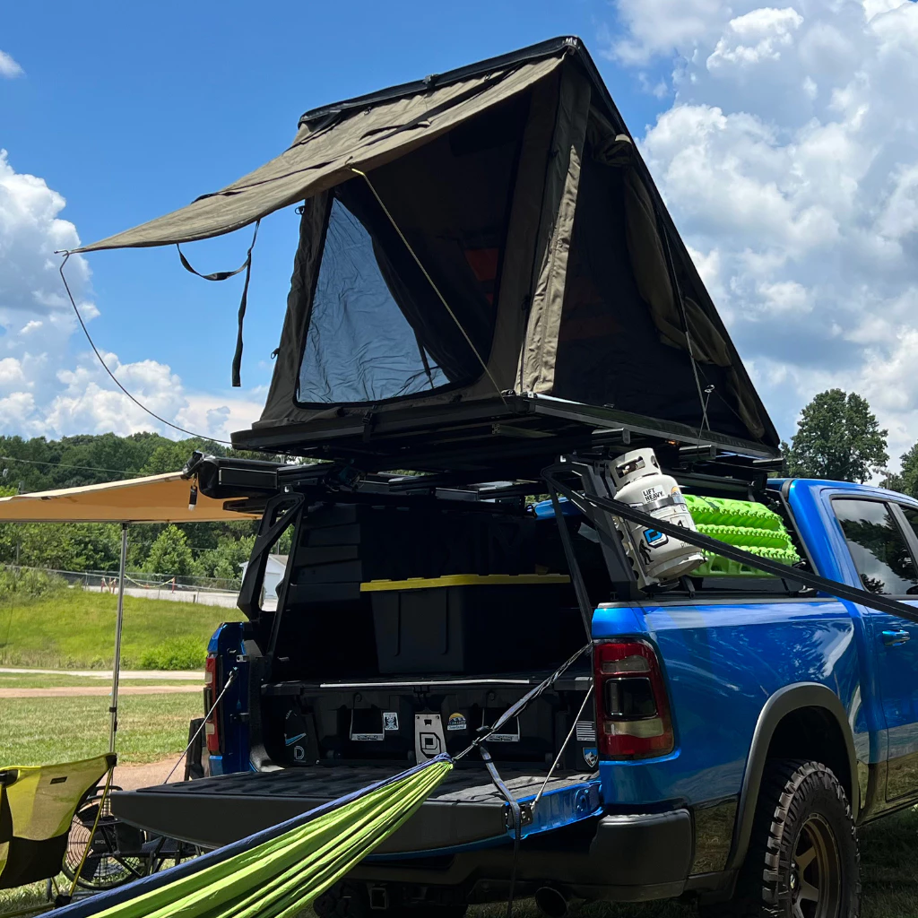 【綠色工場】Inspired Overland 三角帳 軟頂車頂帳 車頂帳篷 2人車頂帳 車宿帳篷 車泊