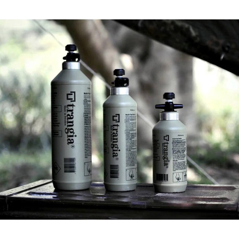 Trangia Fuel Bottle 燃料瓶 (橄欖綠)【綠色工場】瑞典製 酒精瓶 油瓶 汽油瓶 煤油瓶