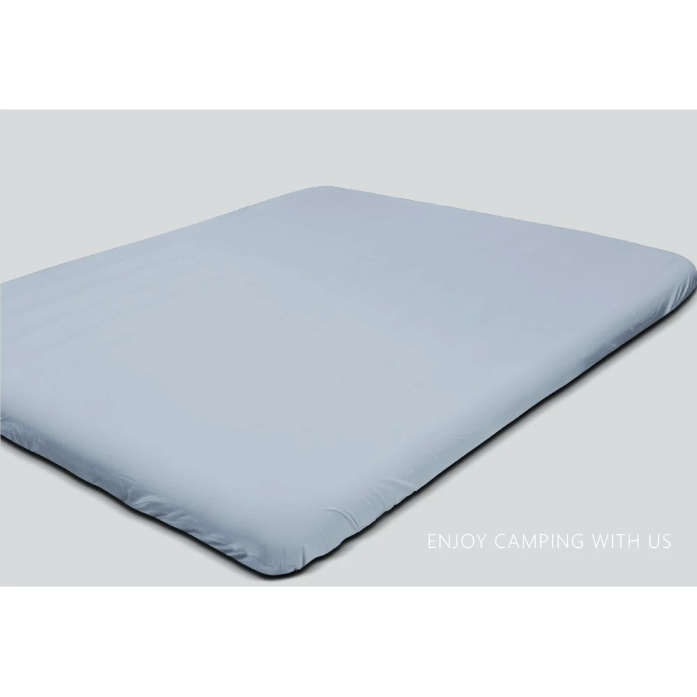 【綠色工場】OutdoorBase 舒柔布∣L號床包 素色充氣床包套 263x200x20cm 氣墊床 春眠 眠月