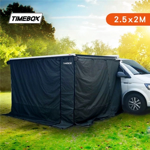 【綠色工場】TIMEBOX 車邊帳專用圍布 布房 黑膠邊布 客廳帳 天幕 遮雨棚 車邊帳 延伸帳 帳篷 露營 車床