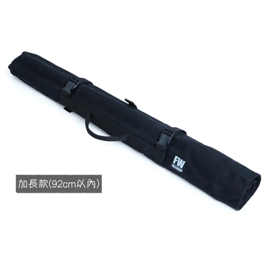 FIELD WORKS 營柱收納袋【綠色工場】營柱袋 長形收納袋 上蠟帆布 280/210營柱可用 伸縮營柱 露營營柱