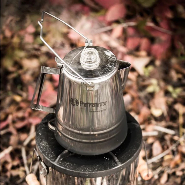 Petromax 不鏽鋼咖啡壺【綠色工場】PERCOLATOR 2.1/4.2L 熱水壺 茶壺 水壺 不鏽鋼水壺 咖啡壺