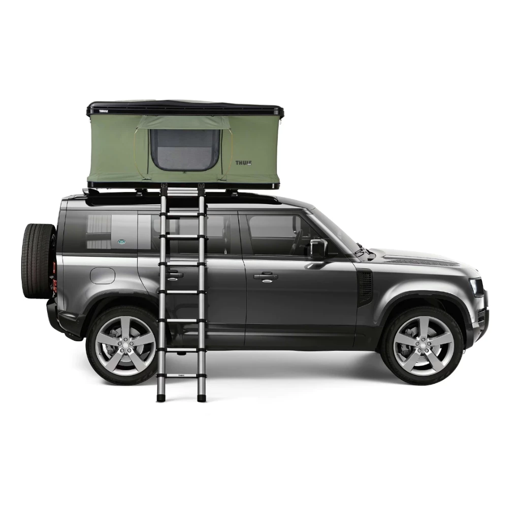 【綠色工場】Thule Basin 硬殼式車頂帳 (黑色) 硬頂車頂帳 硬殼車頂帳 二人帳 露營野營