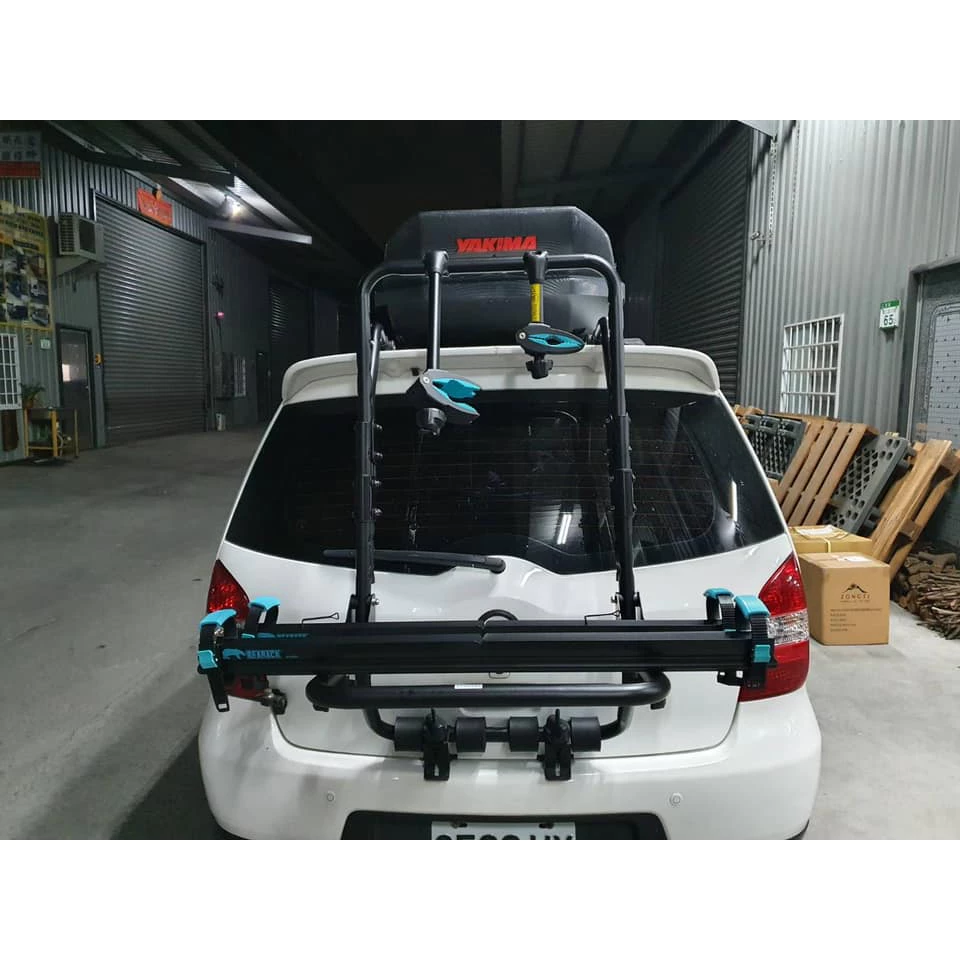 Bearack 熊牌 SUV鋁合金滑槽固定式後背攜車架（附鎖）【綠色工場】BC-6417 腳踏車架 車頂架 行李架