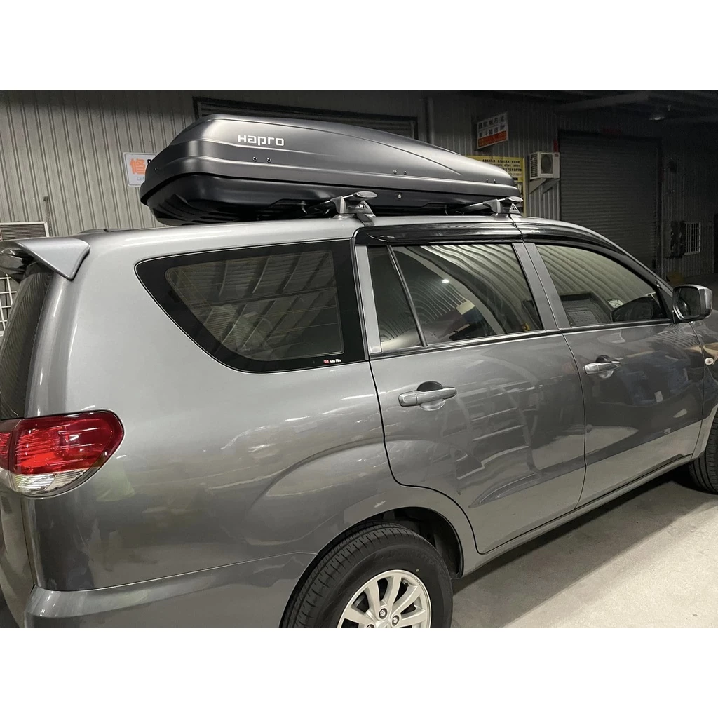 【綠色工場】Hapro Travelbox 5.0 新款鯊魚紋 鑽石紋 霧黑 雙開車頂行李箱 車用置物箱