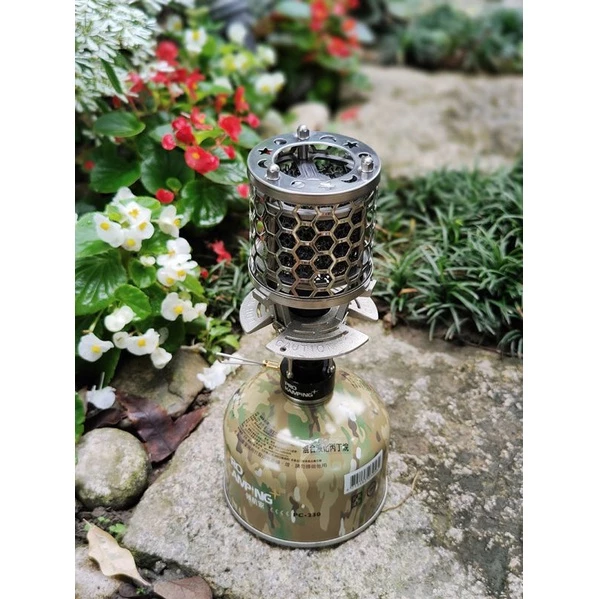 【綠色工場】燙金石 Pro Kamping 領航家 T-heater 瓦斯暖爐 桌上型瓦斯燈 燭台燈 氣氛燈 野營