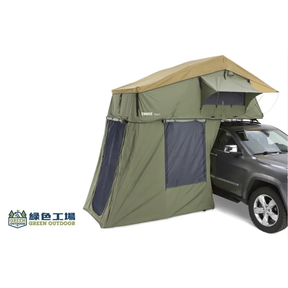 【綠色工場】THULE都樂 Explorer 軟殼式車頂帳(三人) 車頂帳篷 車宿帳篷 三人帳 露營帳篷 野營 車泊