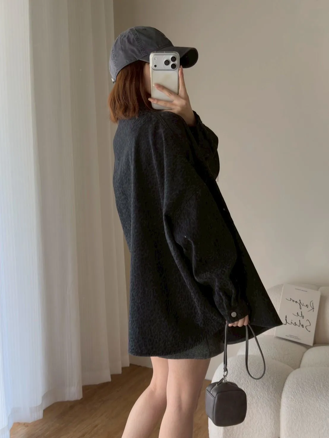 豹紋牛仔襯衫