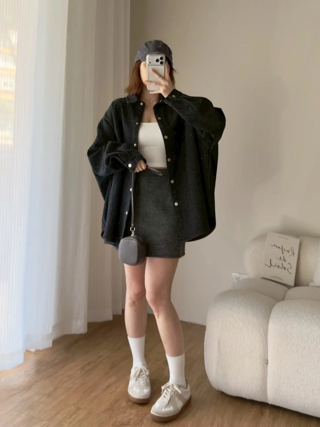 豹紋牛仔襯衫
