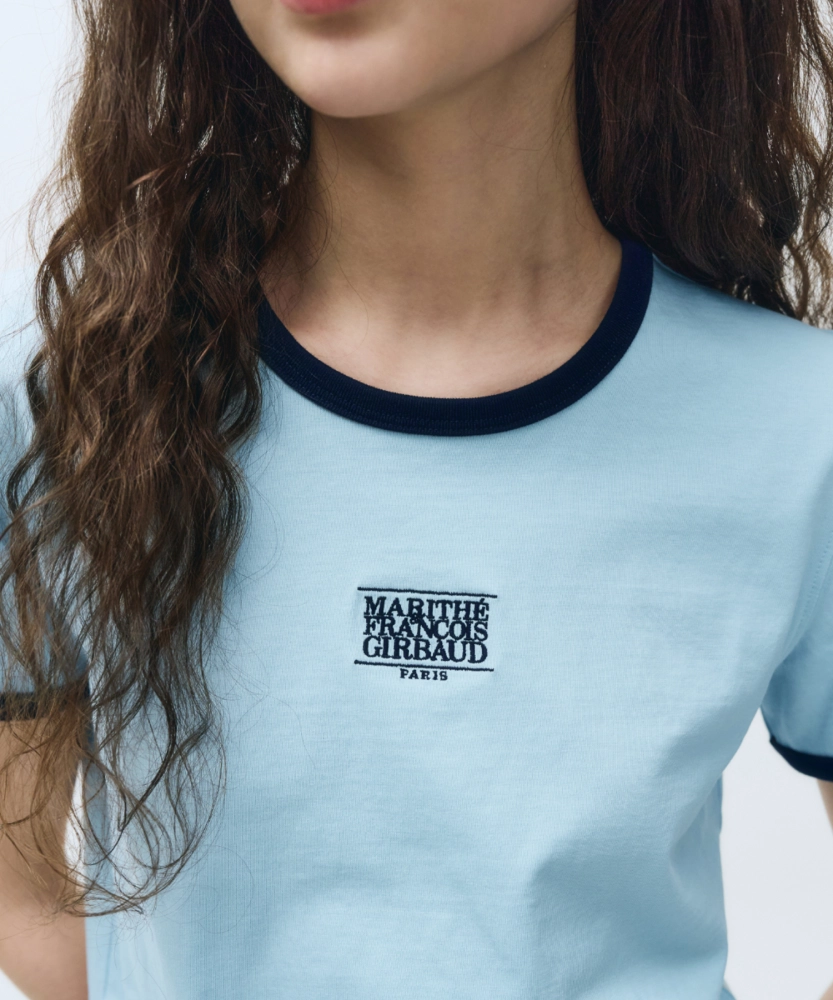 MFG W CLASSIC LOGO RINGER TEE