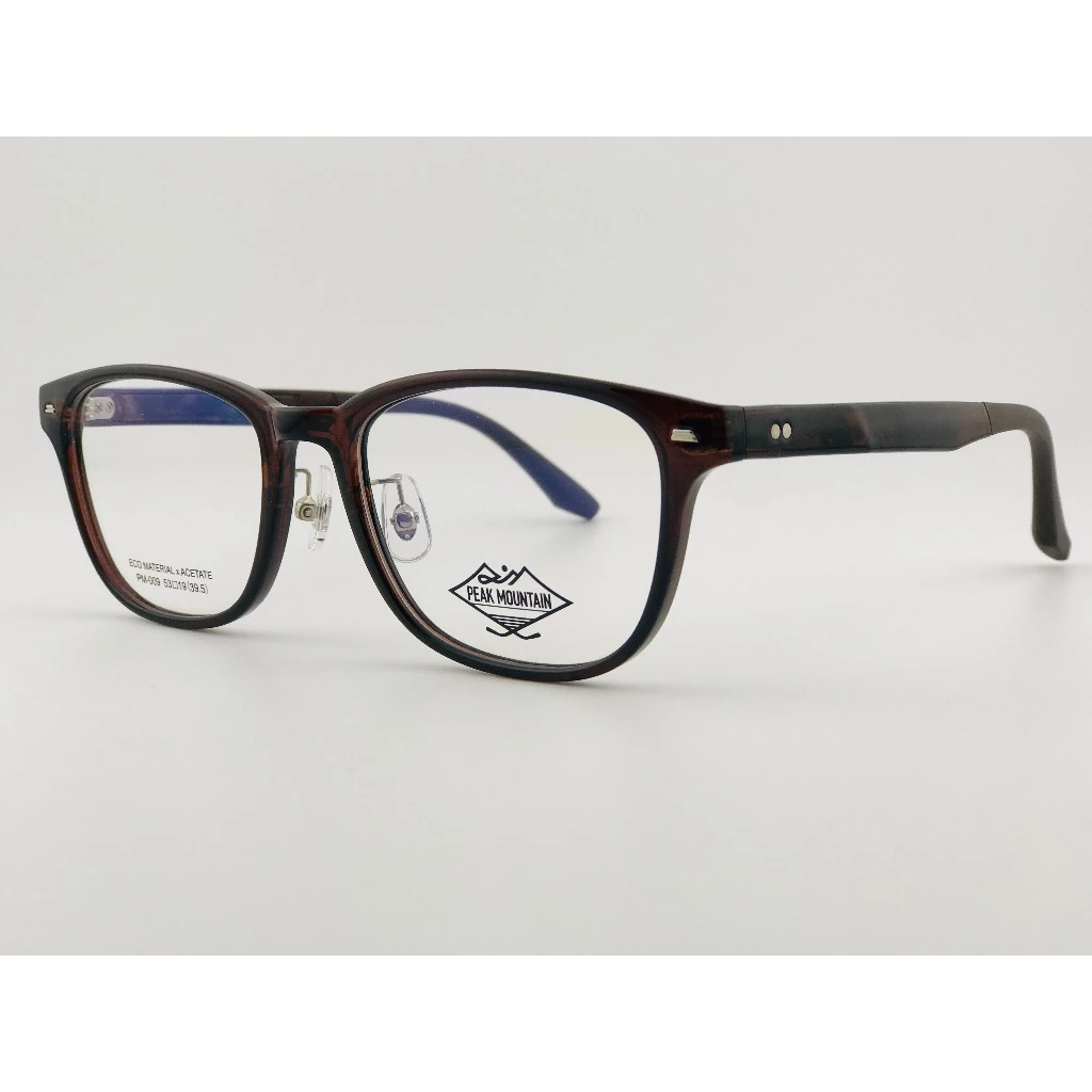 全新 日本品牌【PEAK MOUNTAIN】PM-009-3 光學眼鏡 鏡框 G850 環保材質 眼鏡