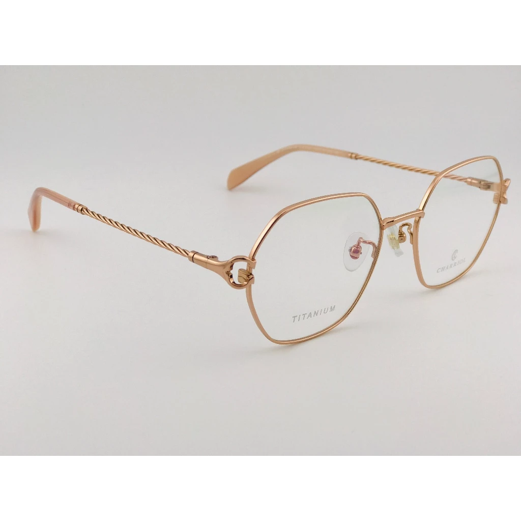 全新 瑞士精品品牌【CHARRIOL 夏利豪】L-6113C 光學眼鏡 鏡框 鈦金屬 鋼索設計 純鈦/β鈦材質