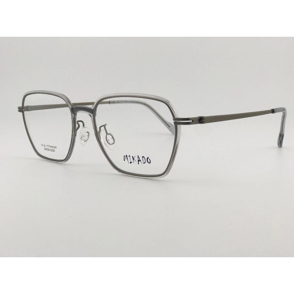 全新 【日本MIKADO鏡框】 M7528-2200 鏡框 眼鏡 光學眼鏡 鈦眼鏡 鈦金屬眼鏡 輕量眼鏡