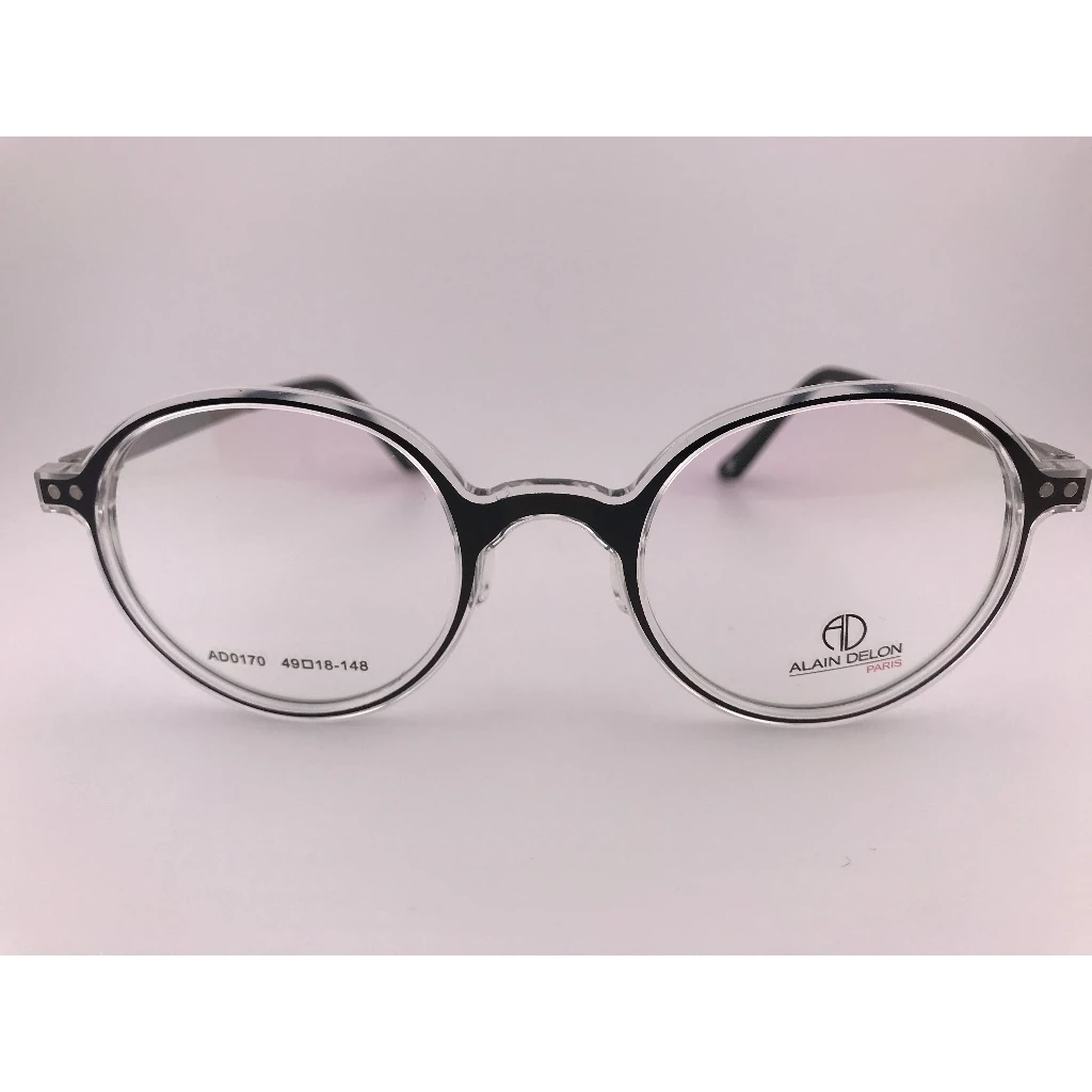 全新法國品牌 ALAIN DELON 亞蘭德倫 AD0170-C2 鏡框 眼鏡 不鏽鋼 醋酸纖維(板料) 輕量眼鏡