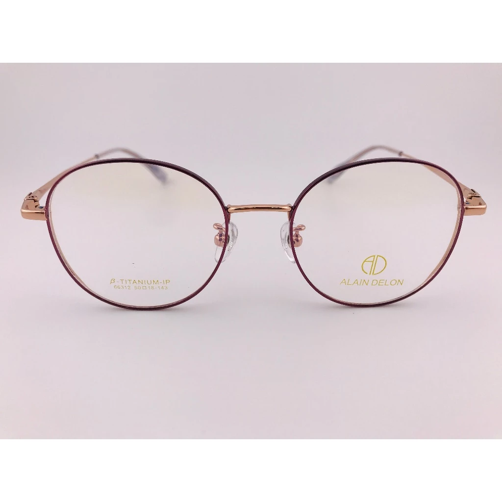 全新法國品牌 ALAIN DELON 亞蘭德倫 AD66312-C27 鏡框 眼鏡 鈦合金 輕量眼鏡