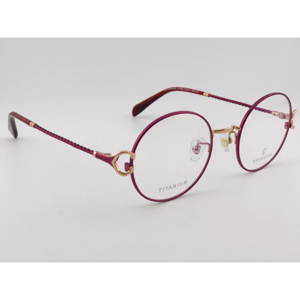 全新 瑞士精品品牌【CHARRIOL 夏利豪】L6092 光學眼鏡 鏡框 鈦金屬 鋼索設計 純鈦/β鈦材質