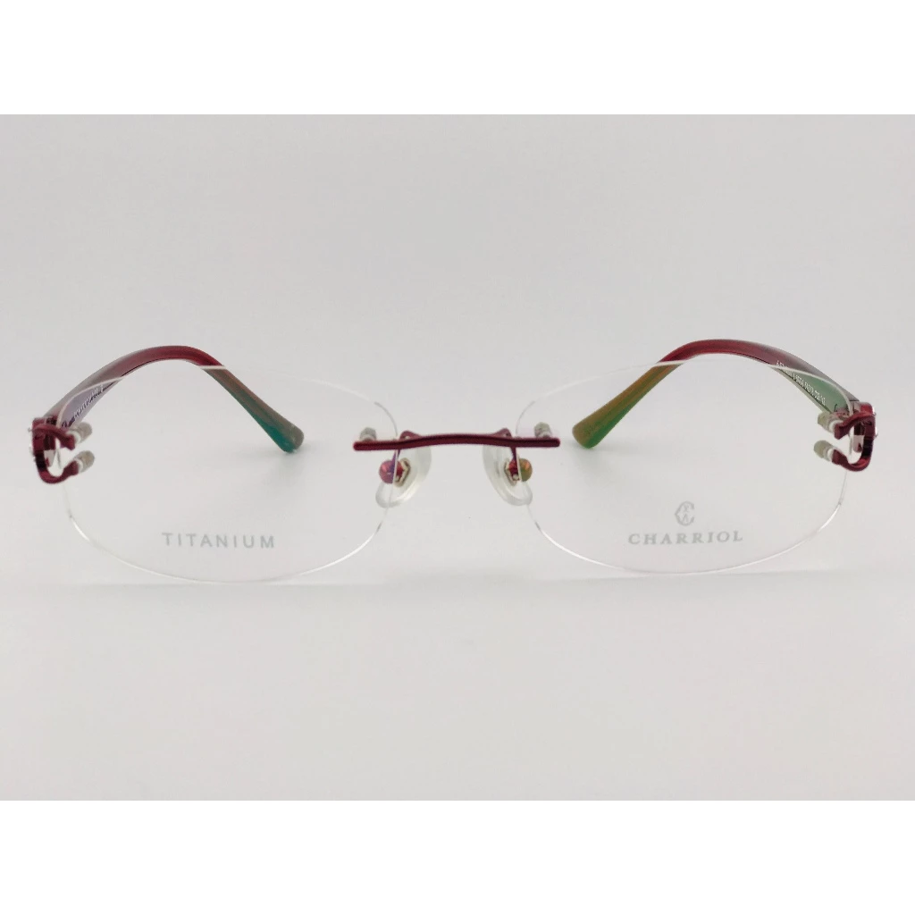 全新 瑞士精品品牌【CHARRIOL 夏利豪】L-6070A-C03 光學眼鏡 鏡框 鈦金屬 鋼索設計β鈦材質醋酸纖維