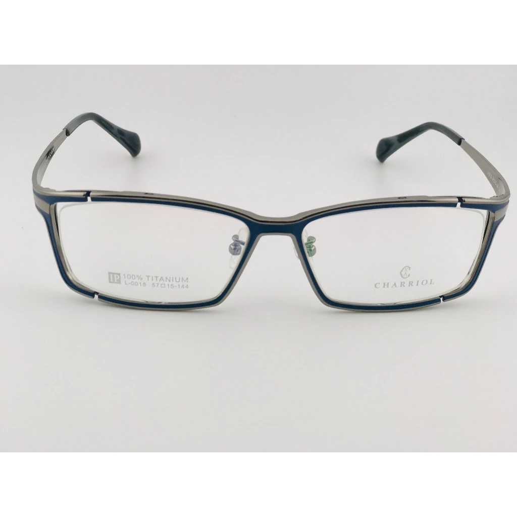全新 瑞士精品品牌【CHARRIOL 夏利豪】L-0018-C4A 光學眼鏡 鏡框 鈦金屬 鋼索設計 純鈦/β鈦材質