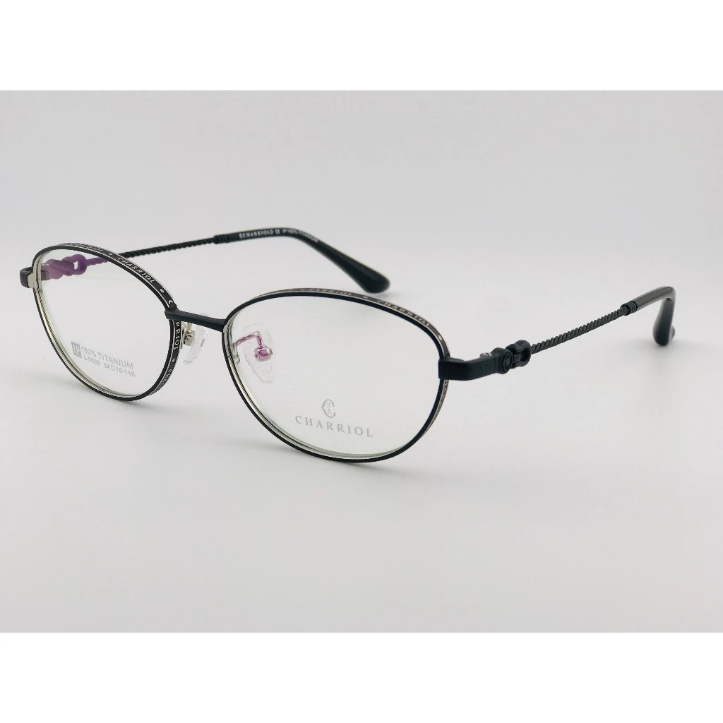 全新 瑞士精品品牌【CHARRIOL 夏利豪】L-0033-C4 光學眼鏡 鏡框 鈦金屬 鋼索設計 純鈦/β鈦材質