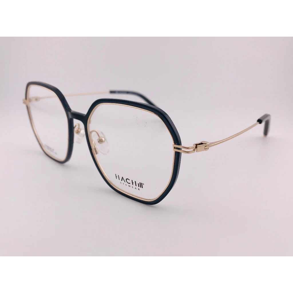 HACHILL 香港潮牌眼鏡 HC11008-C3 黑色眼鏡 鏡框 眼鏡 鈦金屬 TR流行眼鏡