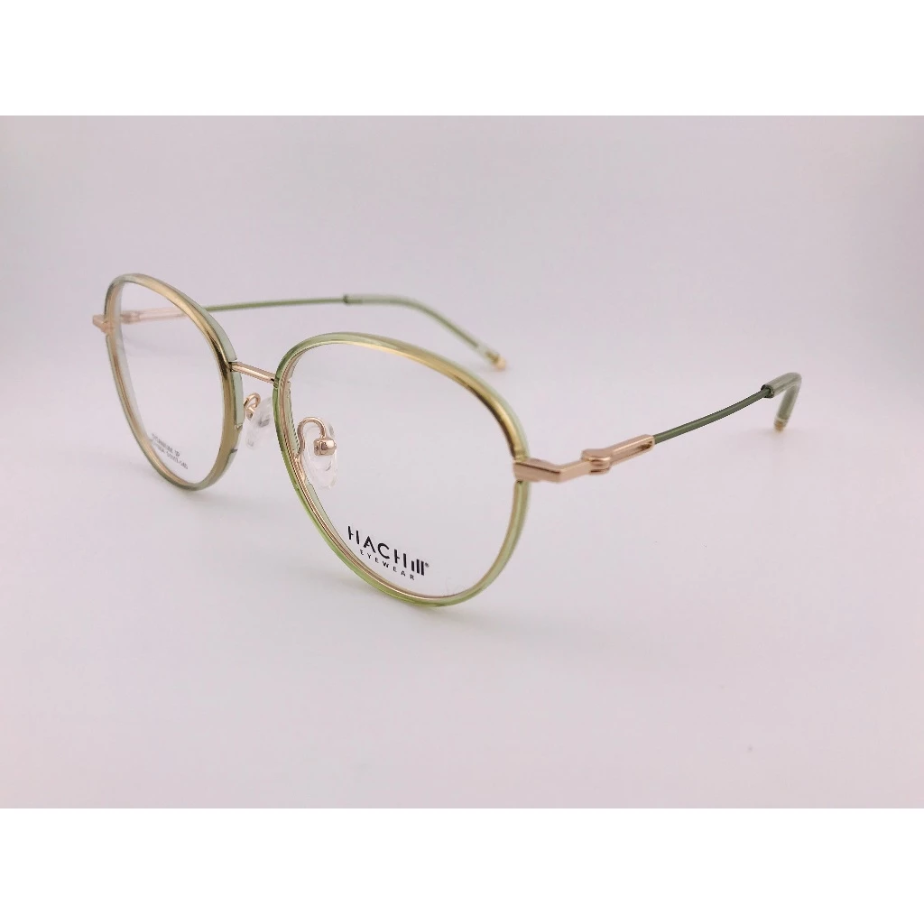 HACHILL 香港潮牌眼鏡 HC1004-C1 橄欖綠眼鏡 鏡框 眼鏡 鈦金屬 TR流行眼鏡