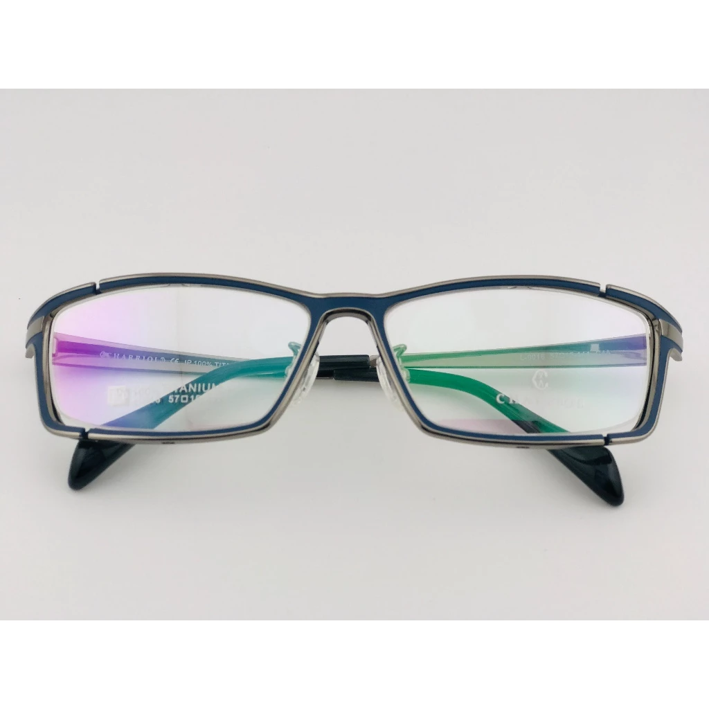 全新 瑞士精品品牌【CHARRIOL 夏利豪】L-0018-C4A 光學眼鏡 鏡框 鈦金屬 鋼索設計 純鈦/β鈦材質