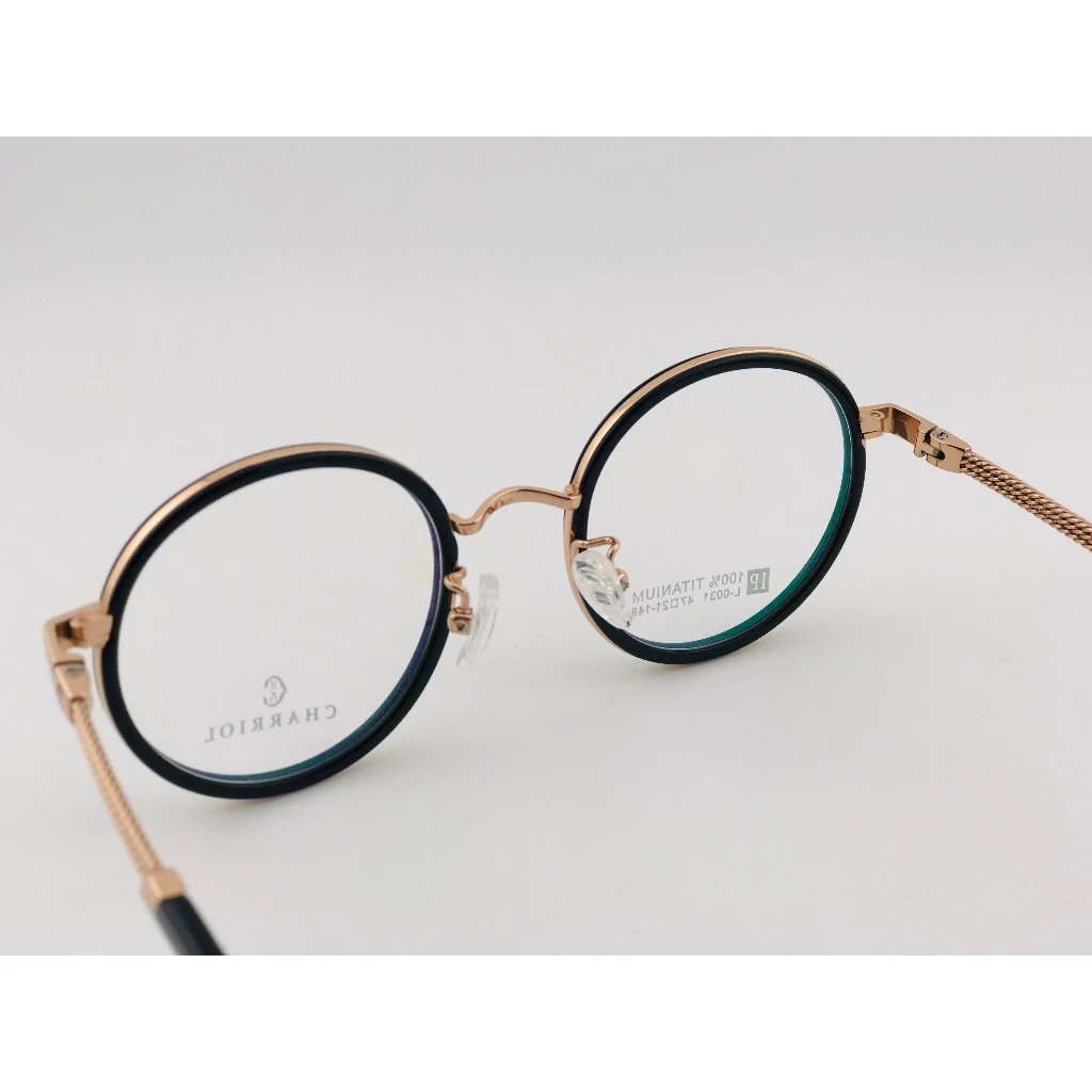 全新 瑞士精品品牌【CHARRIOL 夏利豪】L-0031 光學眼鏡 鏡框 鈦金屬 鋼索設計 純鈦/β鈦材質