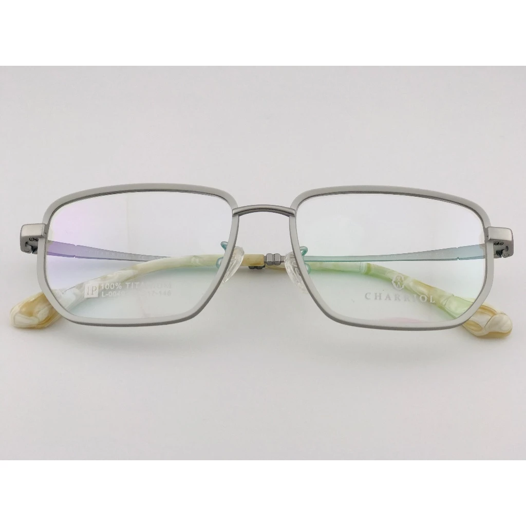 全新 瑞士精品品牌【CHARRIOL 夏利豪】L-0040 光學眼鏡 鏡框 鈦金屬 鋼索設計 純鈦/β鈦材質