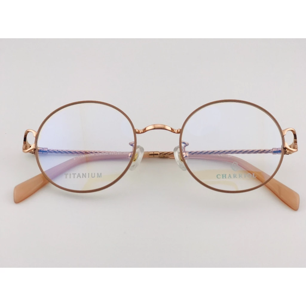 全新 瑞士精品品牌【CHARRIOL 夏利豪】L6092 光學眼鏡 鏡框 鈦金屬 鋼索設計 純鈦/β鈦材質