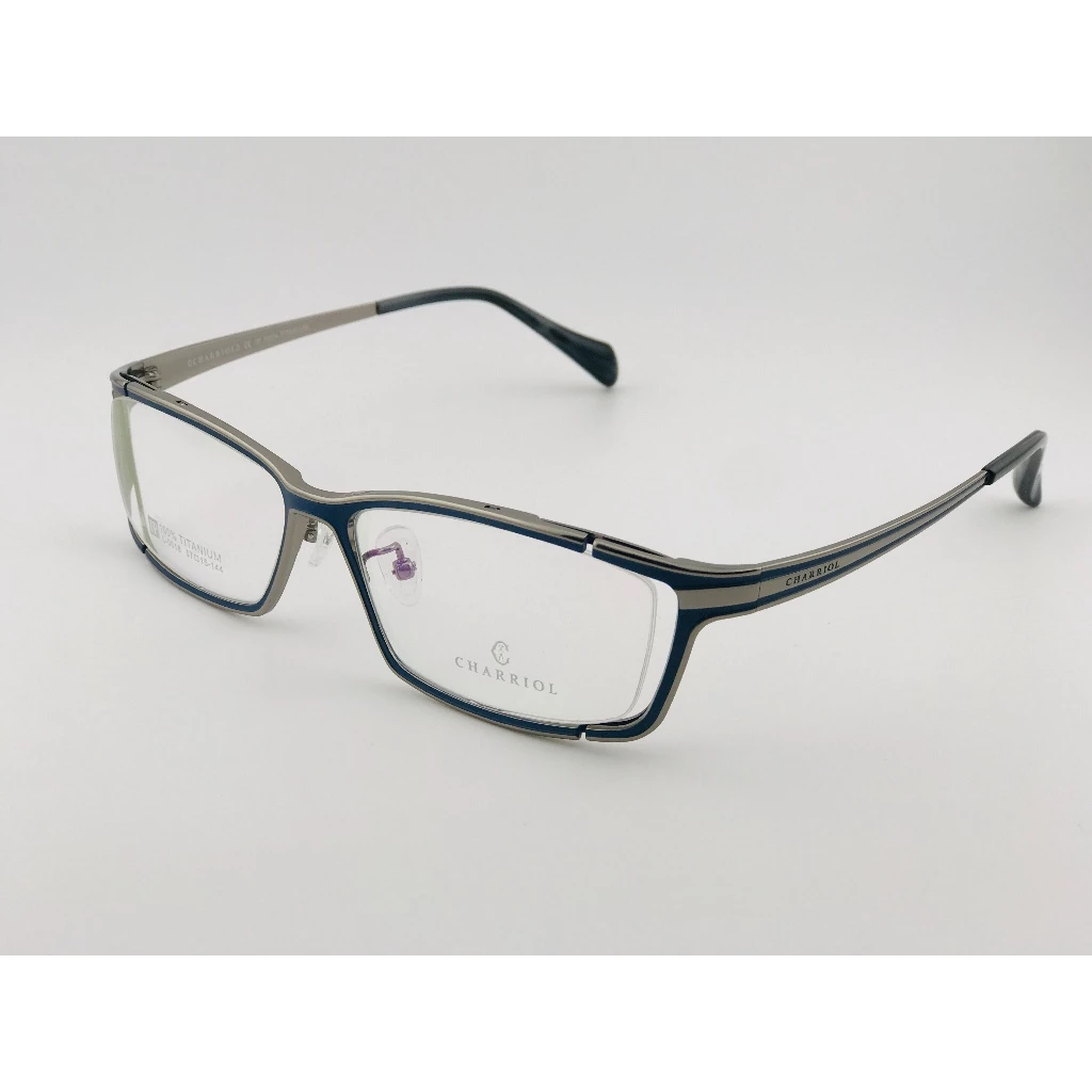 全新 瑞士精品品牌【CHARRIOL 夏利豪】L-0018-C4A 光學眼鏡 鏡框 鈦金屬 鋼索設計 純鈦/β鈦材質