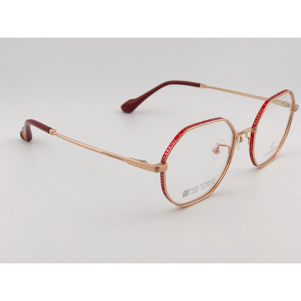 全新 瑞士精品品牌【CHARRIOL 夏利豪】L-0051 光學眼鏡 鏡框 鈦金屬 鋼索設計 純鈦/β鈦材質
