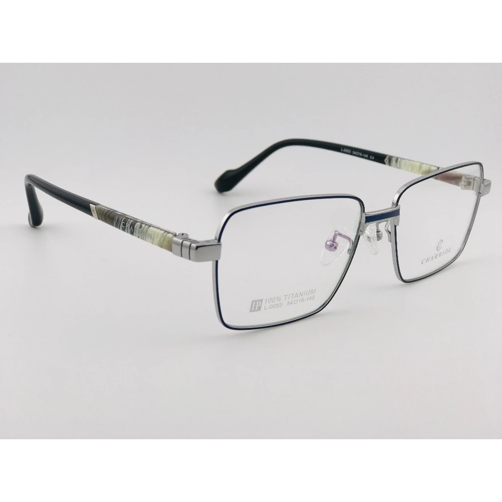 全新 瑞士精品品牌【CHARRIOL 夏利豪】L-0053 光學眼鏡 鏡框 鈦金屬 鋼索設計 純鈦/β鈦材質