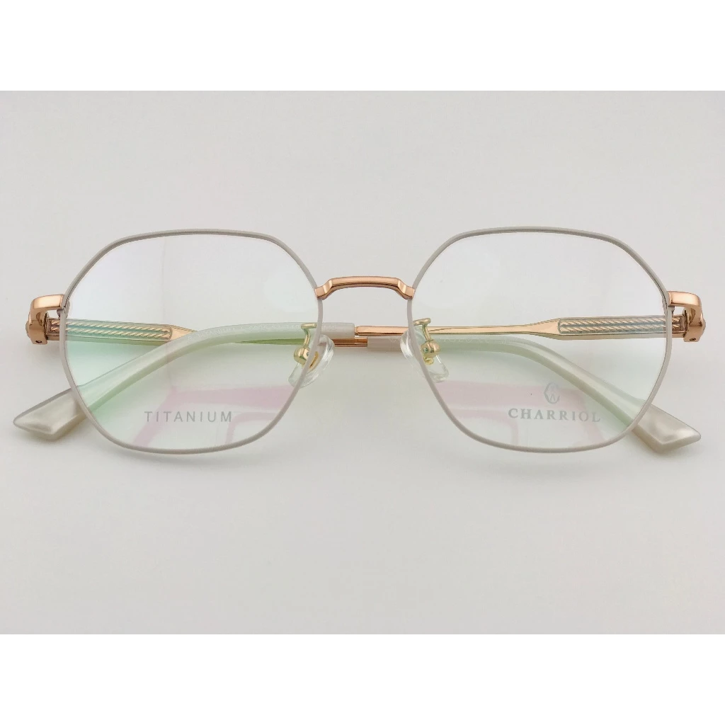 全新 瑞士精品品牌【CHARRIOL 夏利豪】L6095-C04 光學眼鏡 鏡框 鈦金屬 鋼索設計 純鈦/β鈦材質