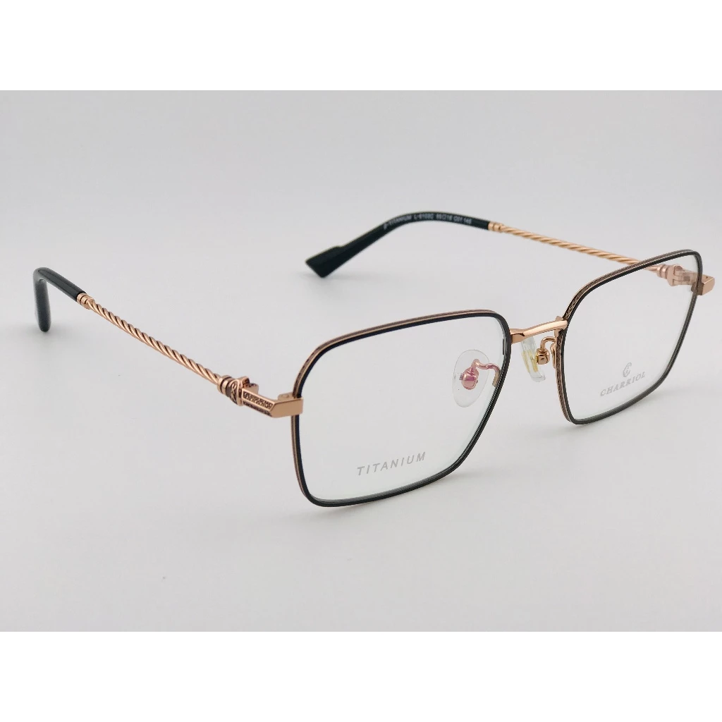 全新 瑞士精品品牌【CHARRIOL 夏利豪】L-6103C 光學眼鏡 鏡框 鈦金屬 鋼索設計 純鈦/β鈦材質