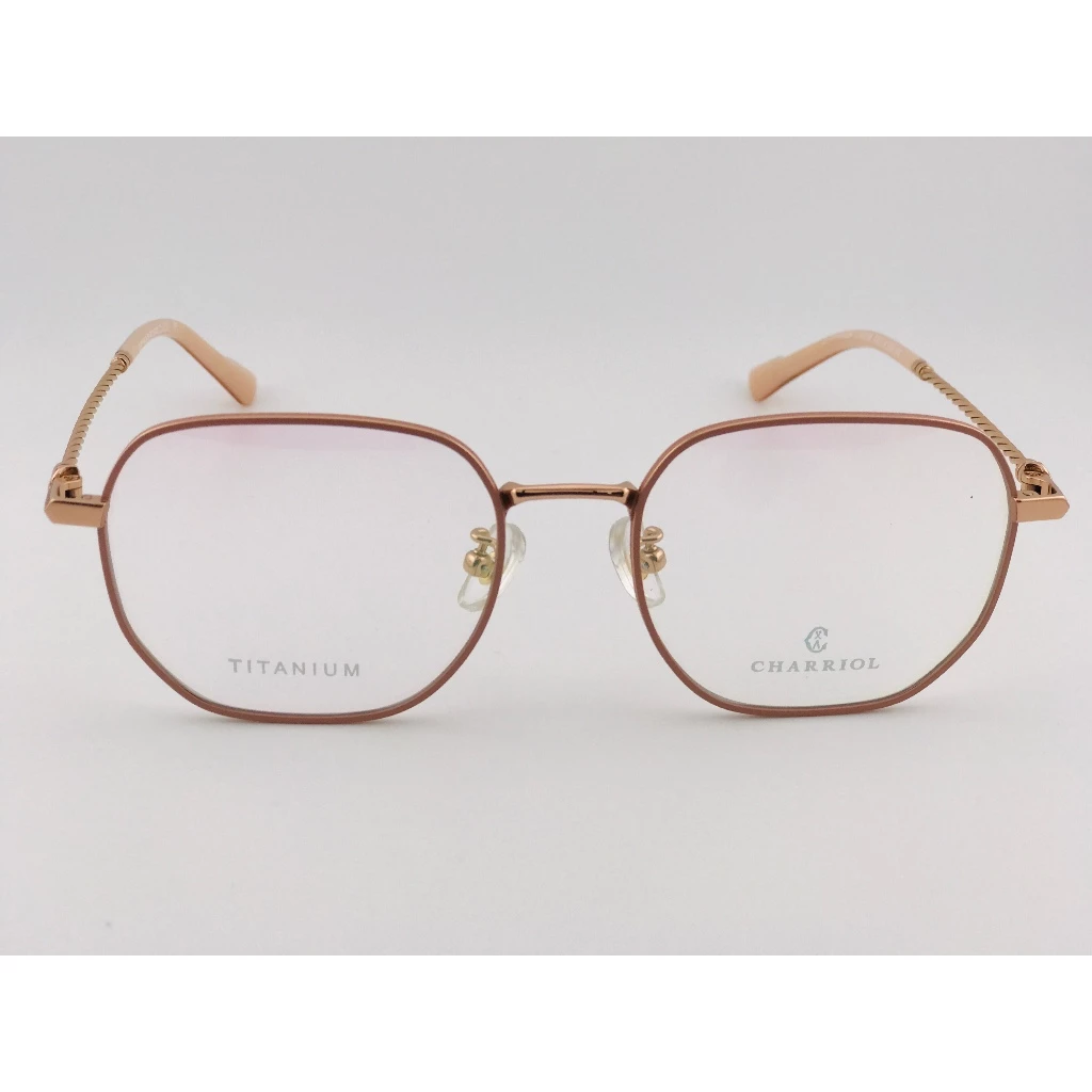 全新 瑞士精品品牌【CHARRIOL 夏利豪】L-6103B 光學眼鏡 鏡框 鈦金屬 鋼索設計 純鈦/β鈦材質